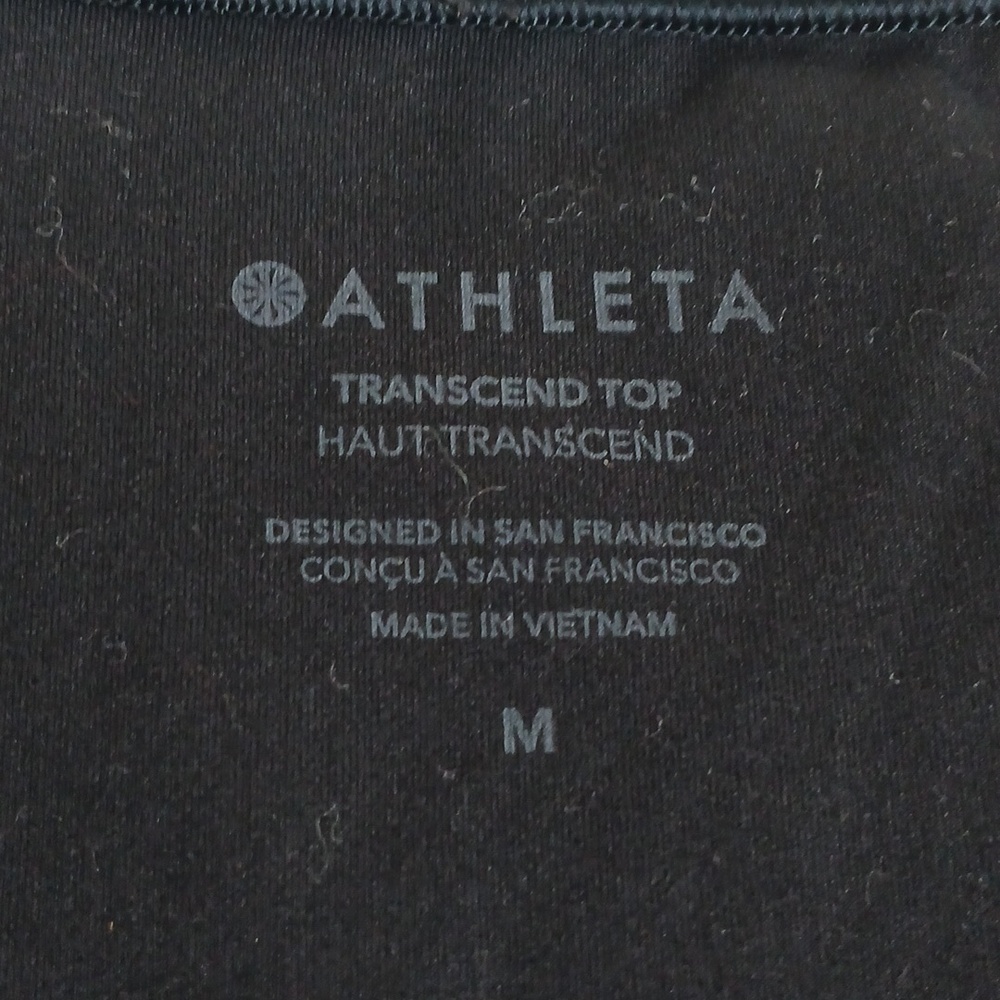 Athleta Transcend Top Black - Picture 6 of 7